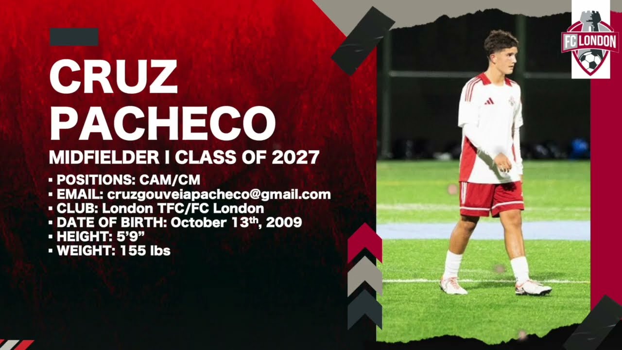 Cruz Pacheco 2025 Soccer Highlights
