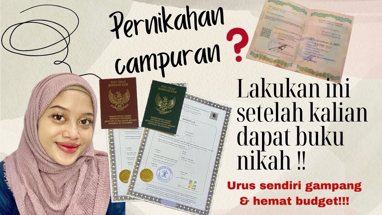 Legalisasi dan Apostille Buku Nikah Lengkap || Regulasi baru‼️|| Pernikahan Campuran