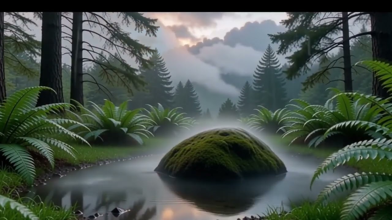 Relaxing soft rain sound for Stress Relief, sleep, meditation or study