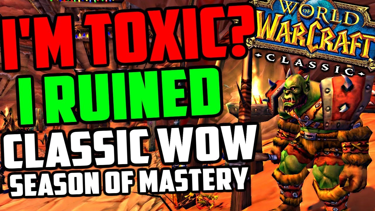 I Killed Classic WoW Season of Mastery...