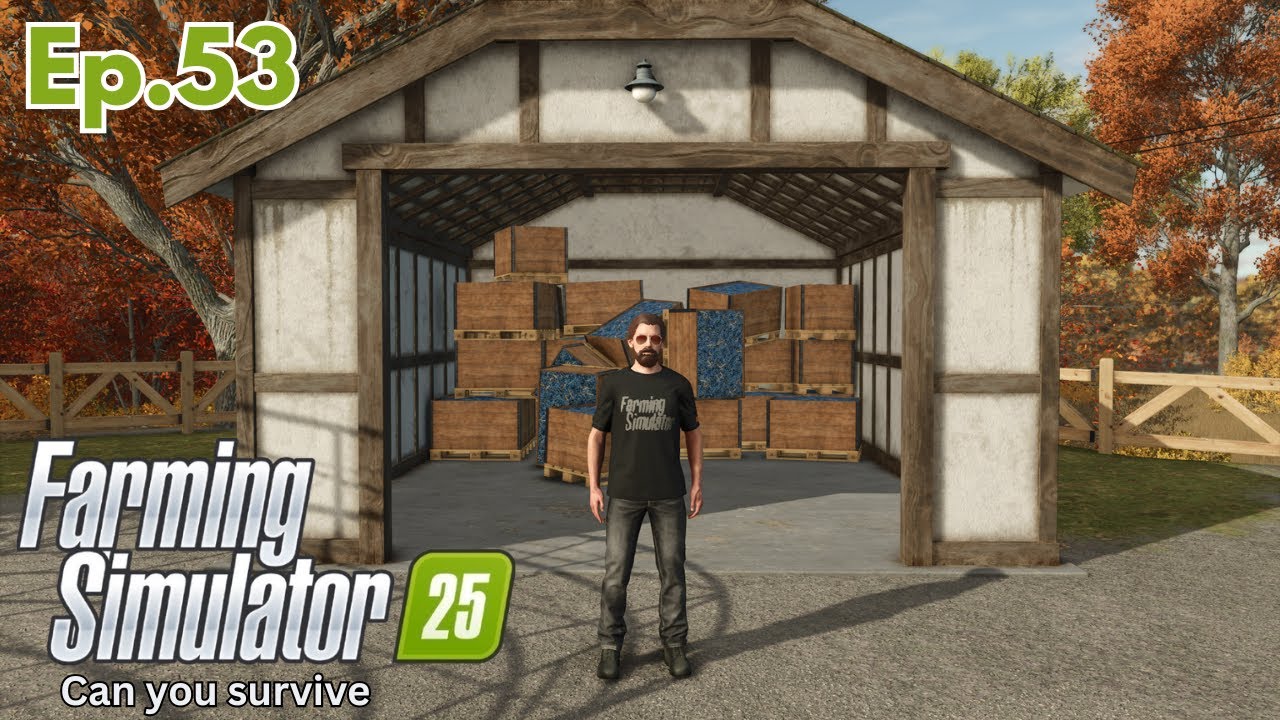 Moving Grapes | Ep.53 | Can I Survive 25 Challenge Series FS25