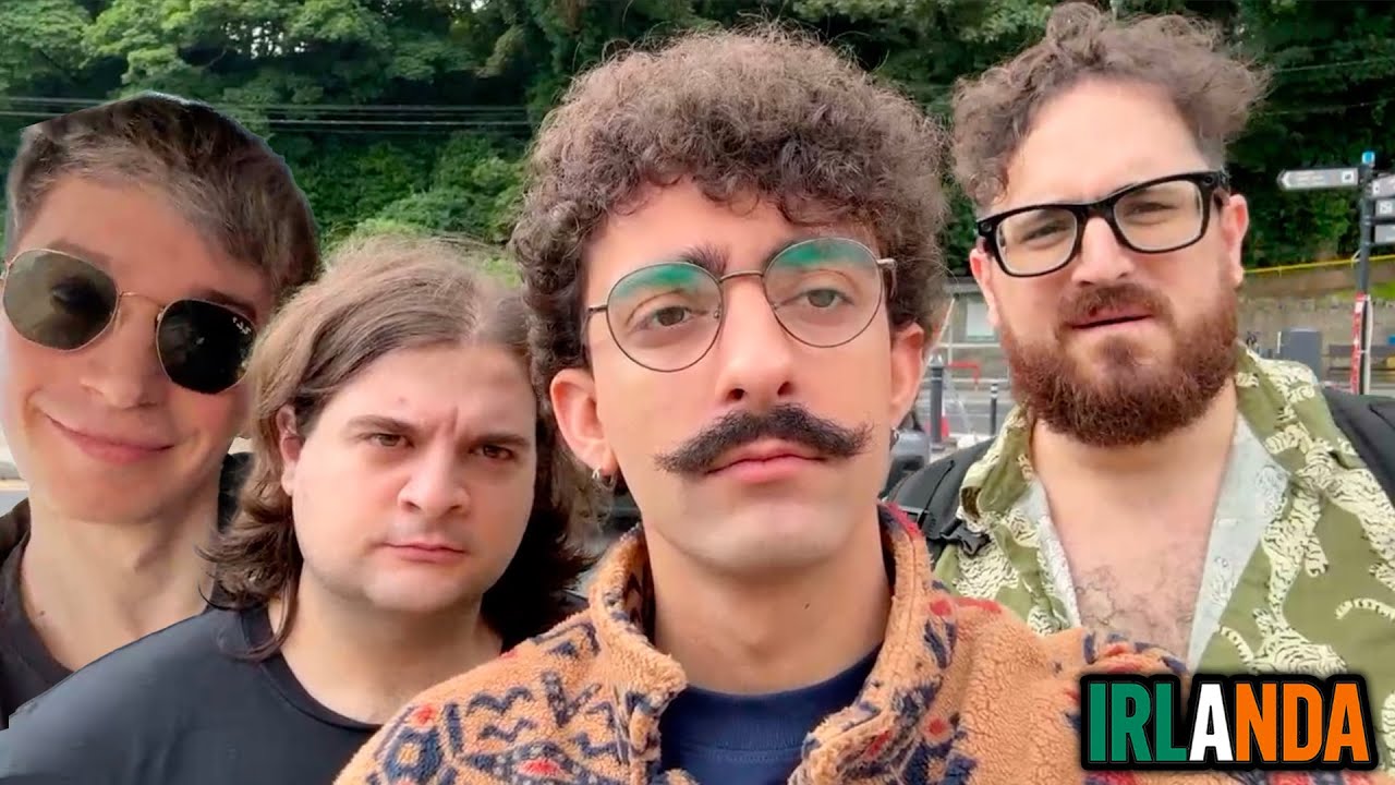 Mario in IRLANDA con Marco, Sdrumox e GIUSEPPE CHIRICO!