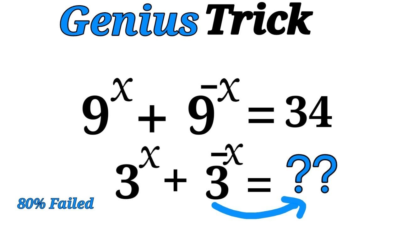 You should try this Nice Exponential Questions ❓ ||  MATHS  STUDENTS