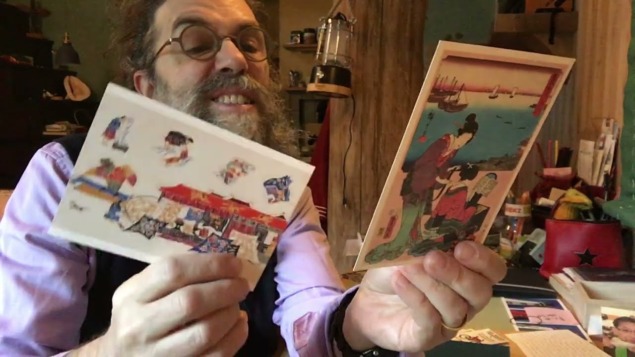 Ichi Zines, Postcards, Files and Folios (in the caboose)