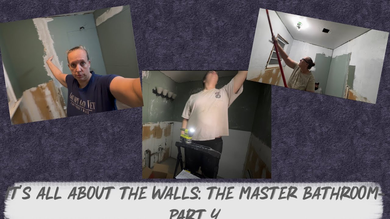 It’s All About the Walls: The Master Bathroom- Part 4