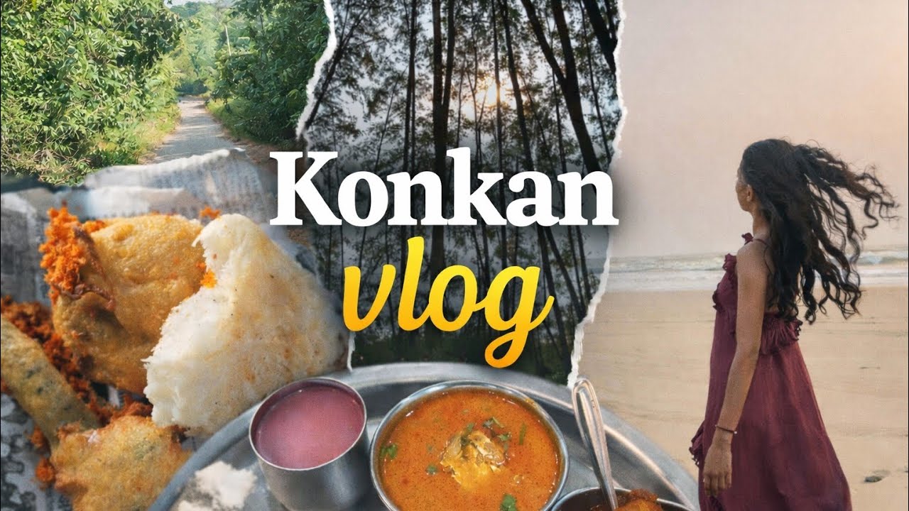 Weekend in Konkan 🌴 | Coastal views, local food & slow living 🌊