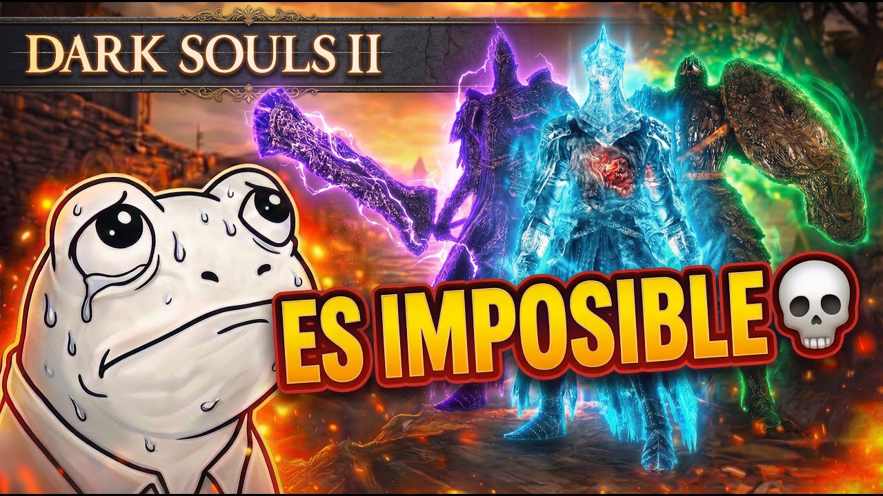 DARK SOULS 2 pero CADA ENEMIGO es un JEFE 💀 / RANDOMIZER