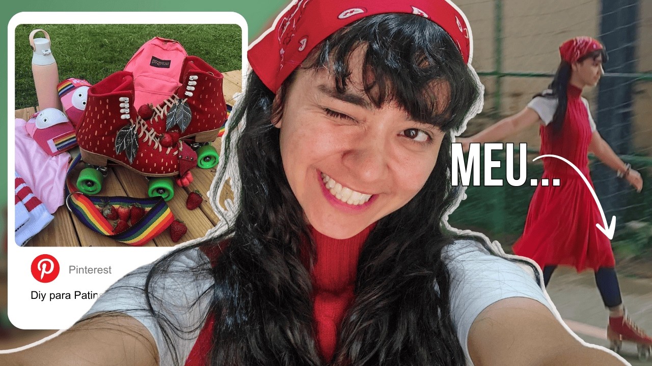 Eu Customizei Meu PATINS VINTAGE de acordo com o PINTEREST! + Dicas para comprar o 1° PATINS