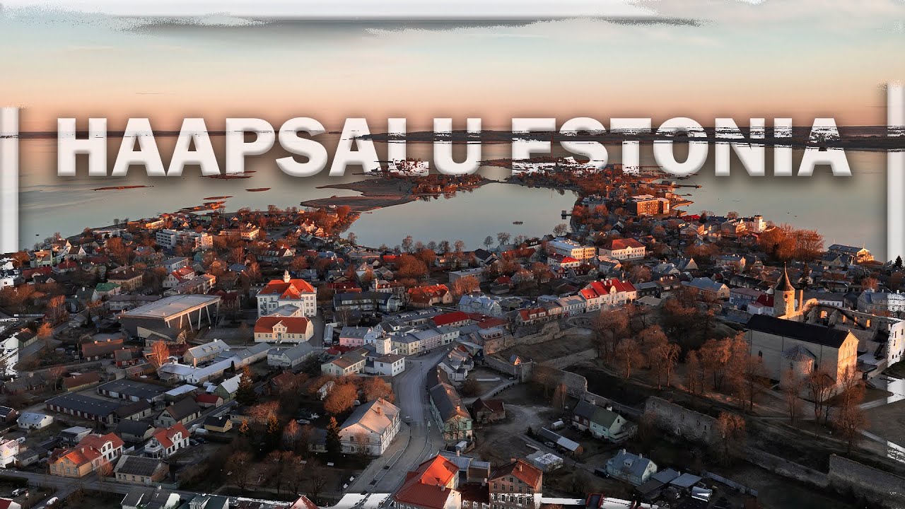 HAAPSALU. ESTONIA BY DRONE.