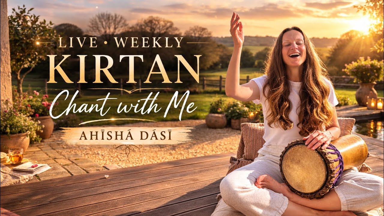 Live Weekly Kirtan | Chant With Me Every Tuesday at 6pm