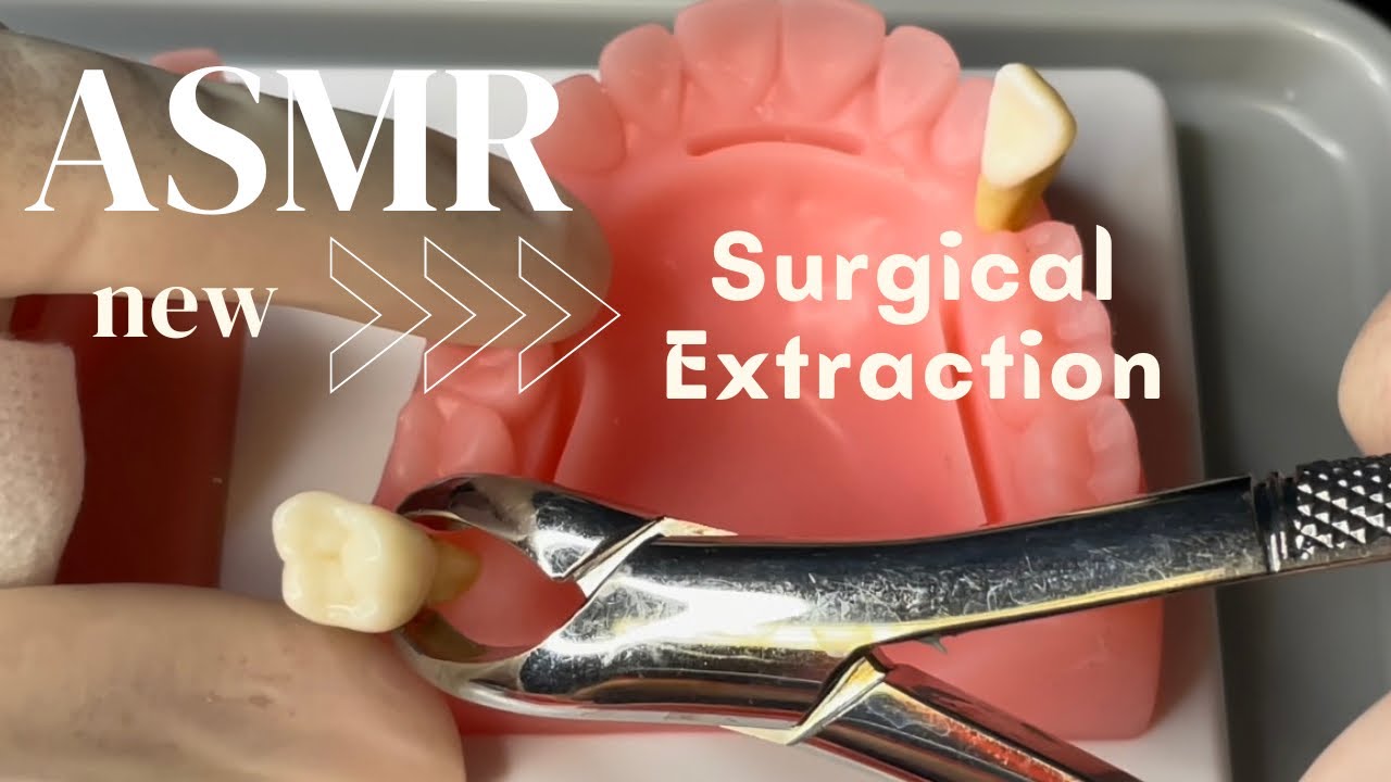 ASMR | Surgical Extraction Appointment | Dentist Roleplay