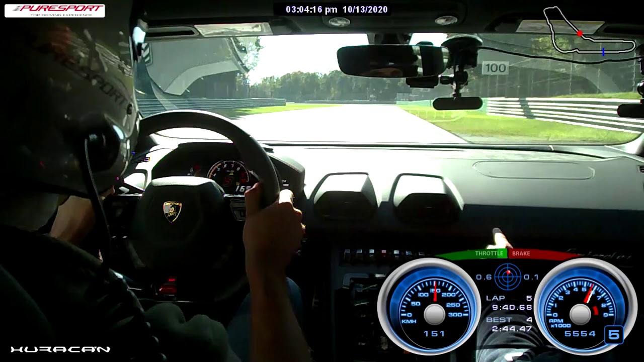 Puresport - 2 giri con Lamborghini Huracan EVO a Monza