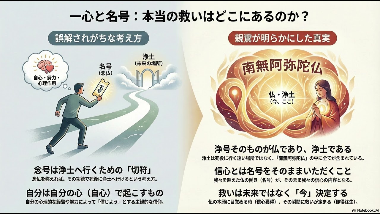 名号を体とする一心——入出二門の源泉