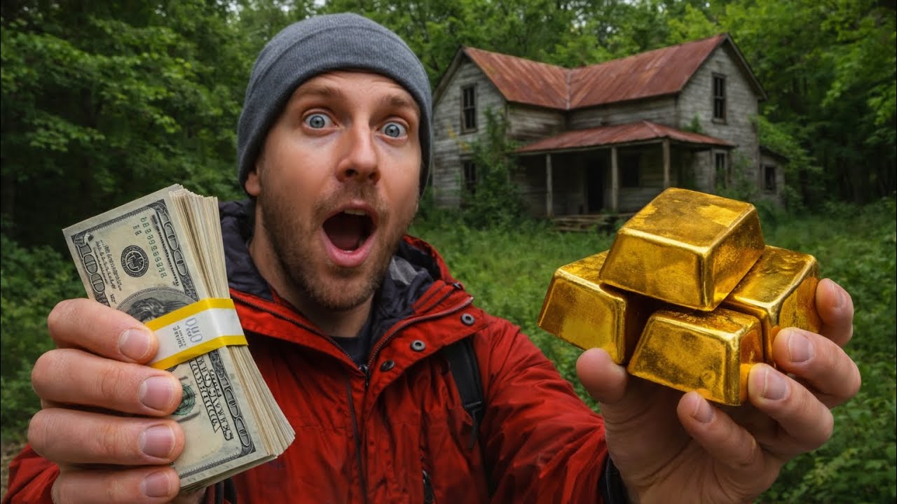 Why Was This Hidden Under the Bed in an Abandoned Farmhouse? My scariest adventure yet. 