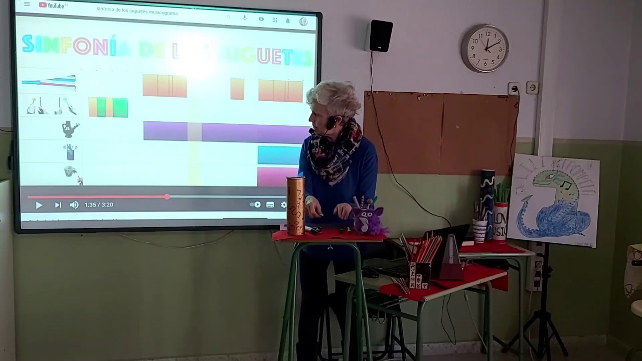 MUSICOGRAMA de la Sinfonía de los Juguetes