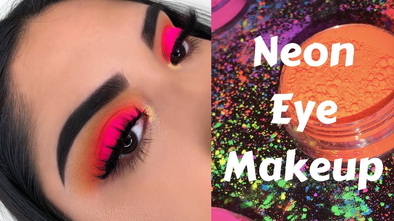 Neon Eye Makeup
