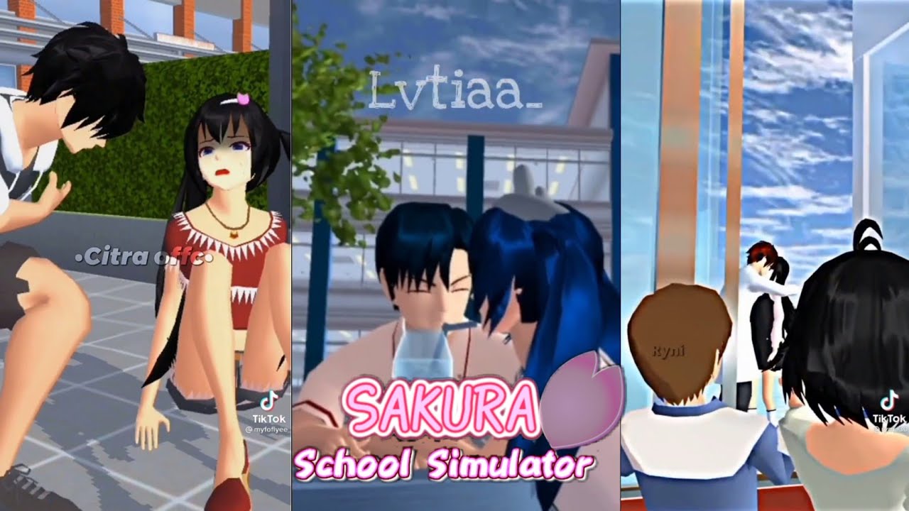 TIK TOK [SAKURA SCHOOL SIMULATOR] BUCIN PART 10🌸