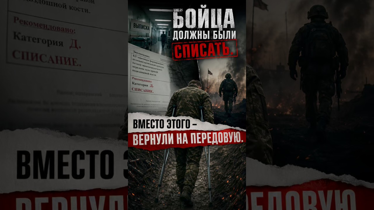 Бойца вместо лечения отправили на позиции. Разбираем ситуацию. #новости