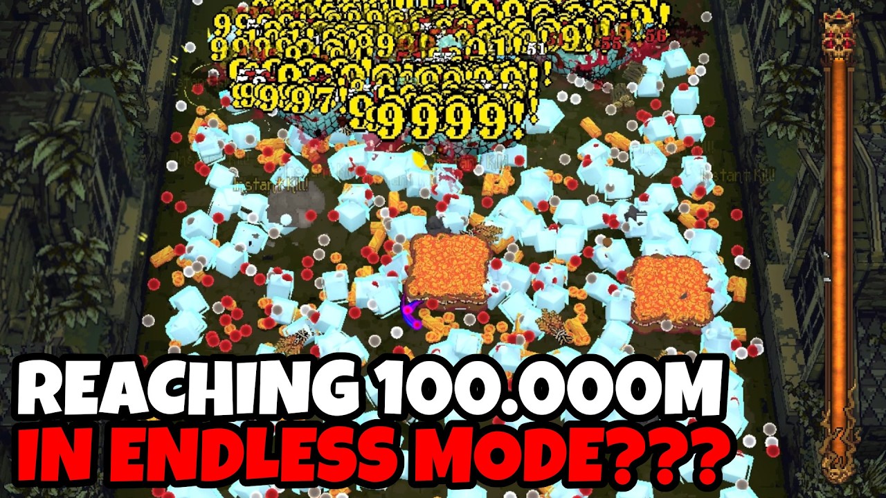 Breaking Endlessmode With #1 Global Leaderboard Builds (BALL x PIT)
