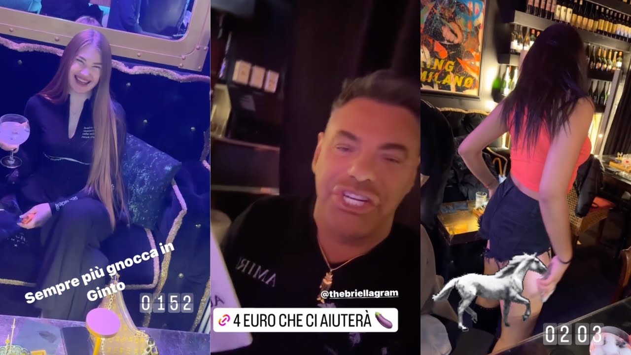 Davide Lacerenza si sveglia alle 11 di sera e va subito in Gintoneria a spingere con i cavalli 🍾