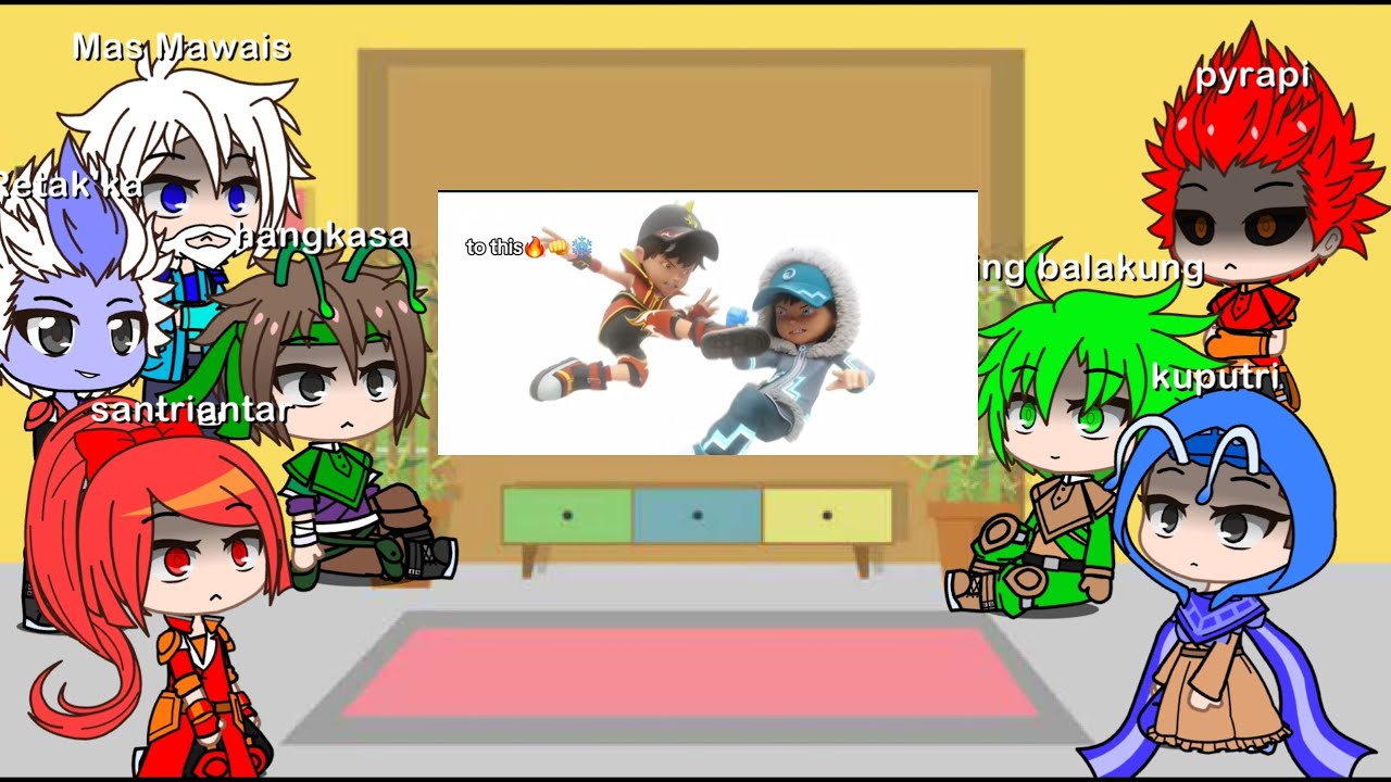 Penguasa asal elemental React to BoBoiBoy ( Part 4 ) || [ Gacha club ] ( Rusdi Yansah ) 