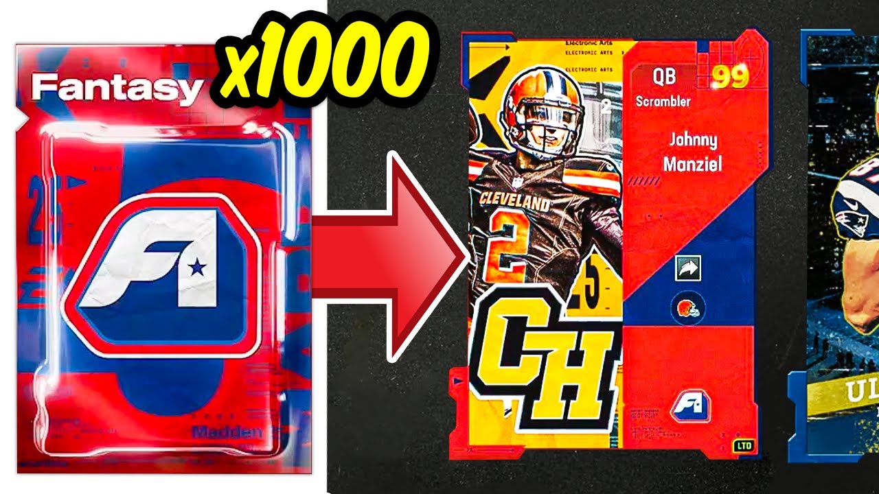 I Open 1,000 FREE Packs To Build My Team!