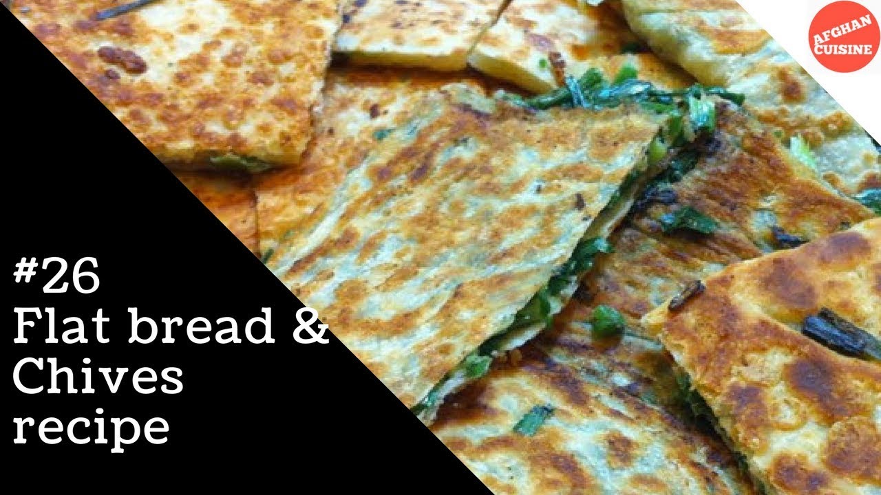 Bolani Gandana - Afghan Flatbread with Chives - Ramadan Special 'Afghan Cuisine' EP#26