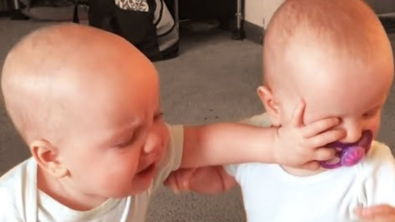 Funny Baby Videos: Funniest Twin Babies Videos Compilation | BABY BROS