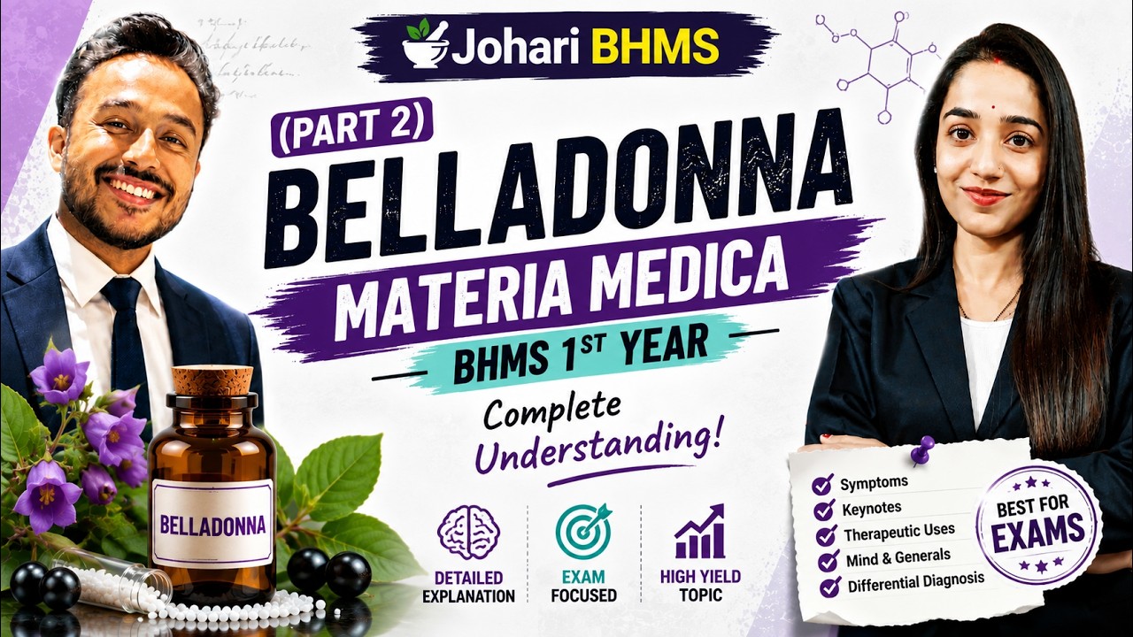 Belladonna |Belladonna homeopathic medicine  particular|Belladonna part2| Belladonna200| Johari BHMS