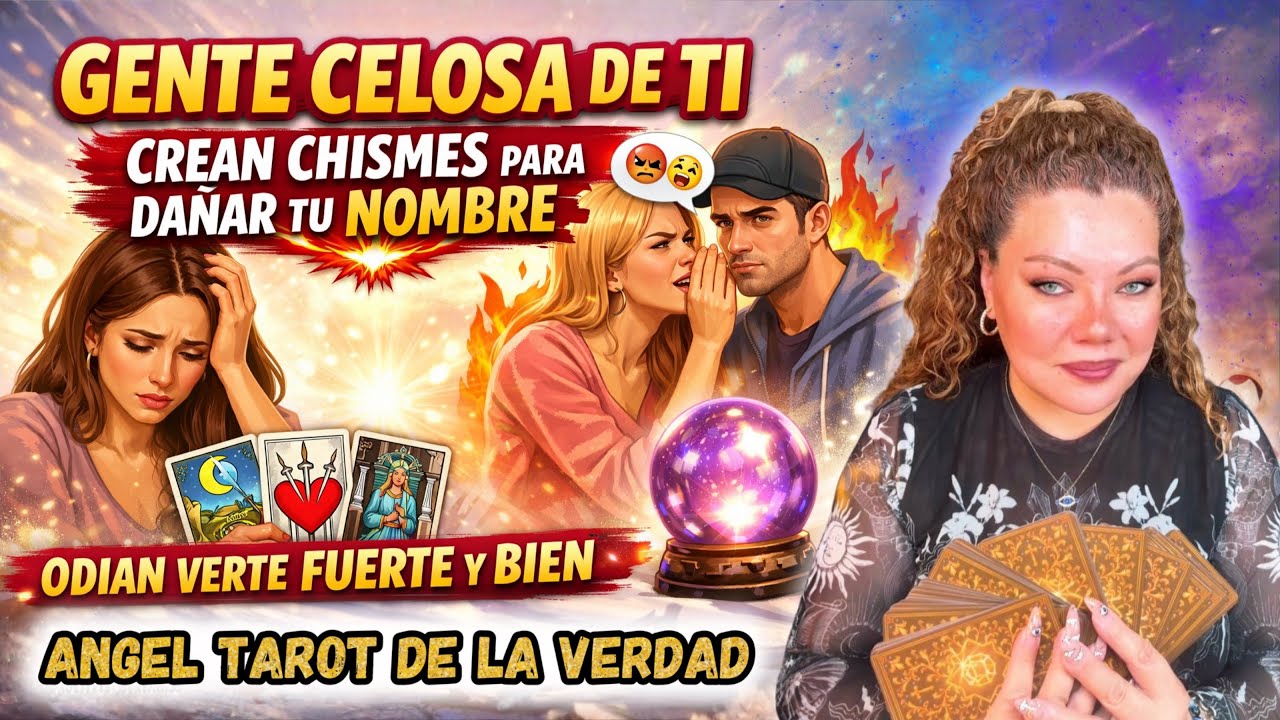 🔮GENTE CELOSA DE TI CREAN CHISMES PARA DAÑAR TU NOMBRE💥NO SOPORTAN VERTE FUERTE A PESAR DE TODO🔮