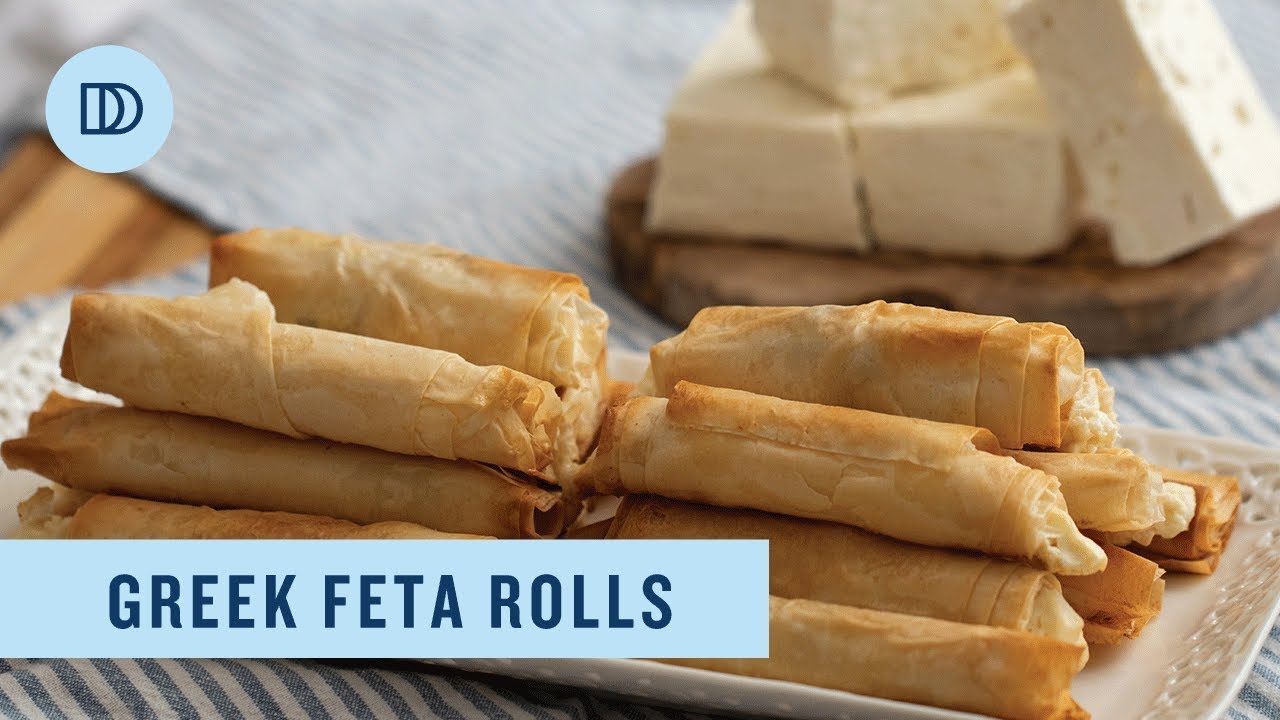 Feta & Phyllo Rolls
