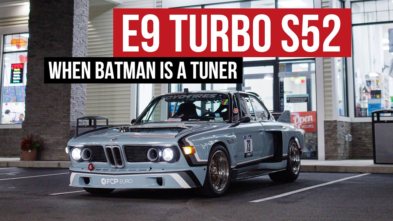 Street Driven BMW E9 Show-Stopper in NYC Traffic + Cruise to 7 Eleven