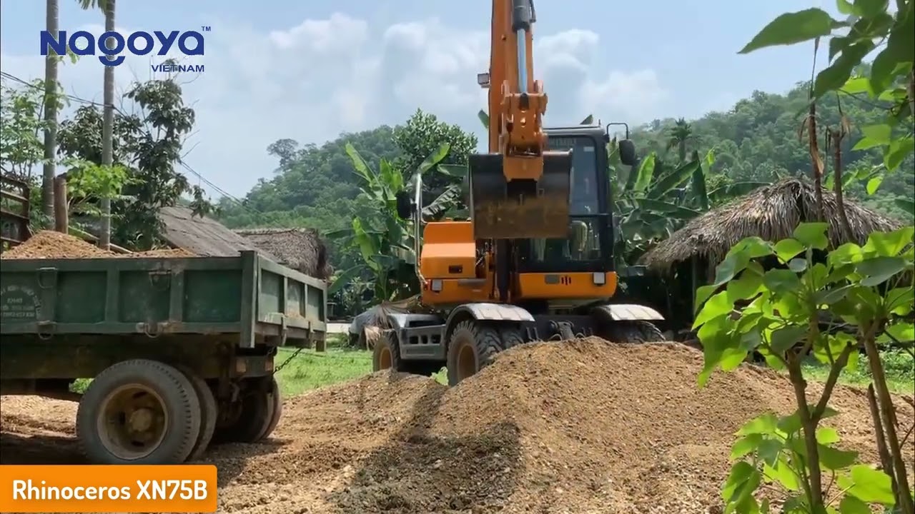 M&aacute;y x&uacute;c đ&agrave;o XN75B, sản phẩm b&aacute;n chạy nhất hiện nay