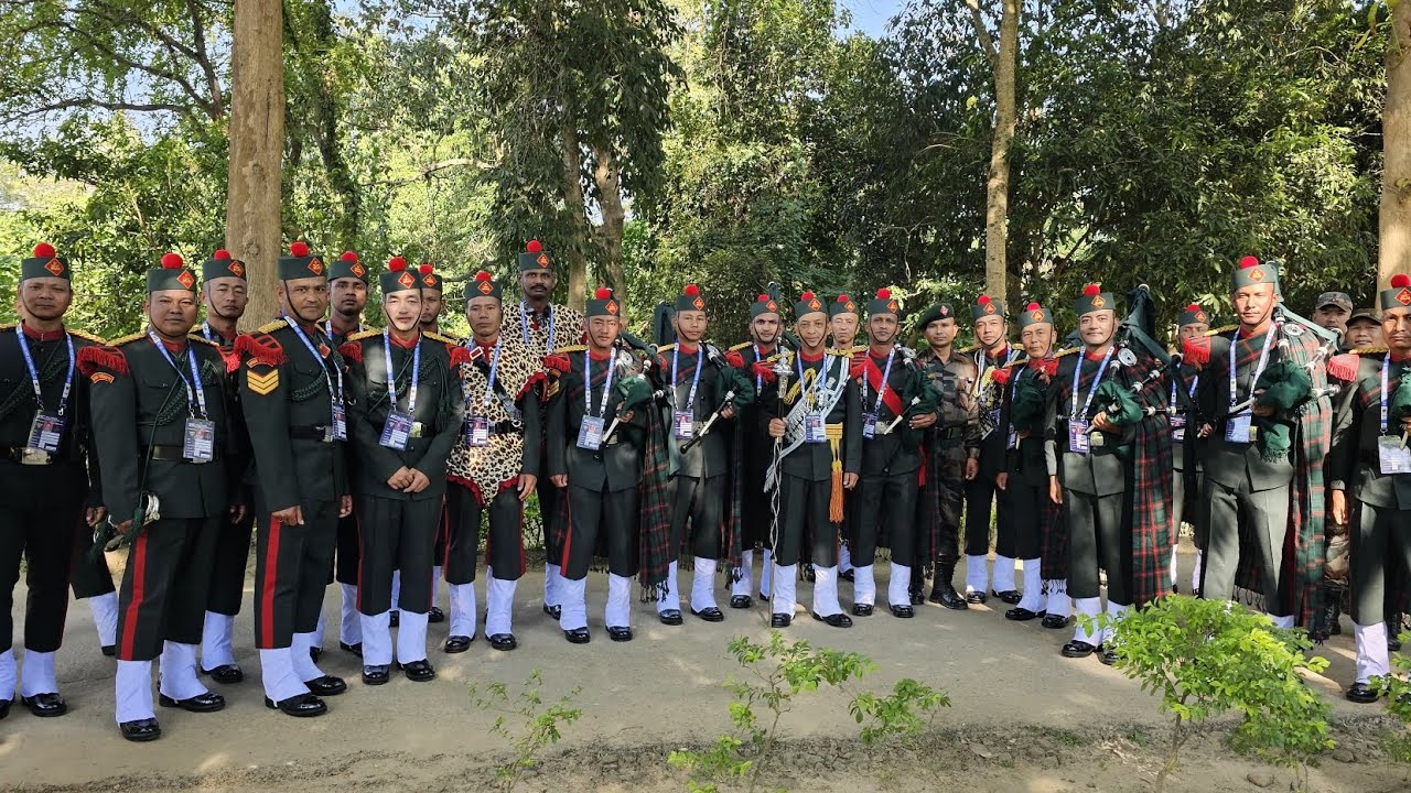 Dress Inspection 25th All India Police Band Competition 2024
