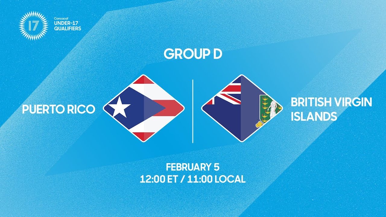 Puerto Rico vs British Virgin Islands | 2026 Concacaf Under-17 Qualifiers