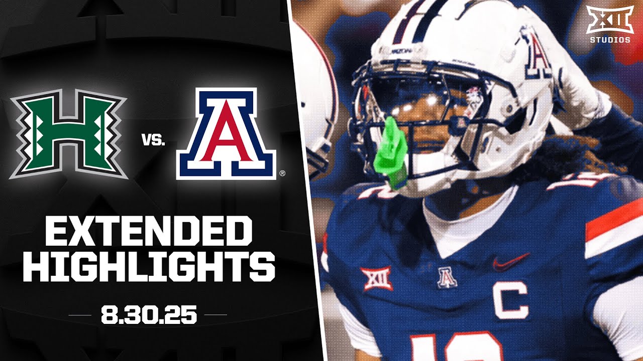 Hawai'i vs. Arizona Extended Highlights | 2025 Big 12 Football