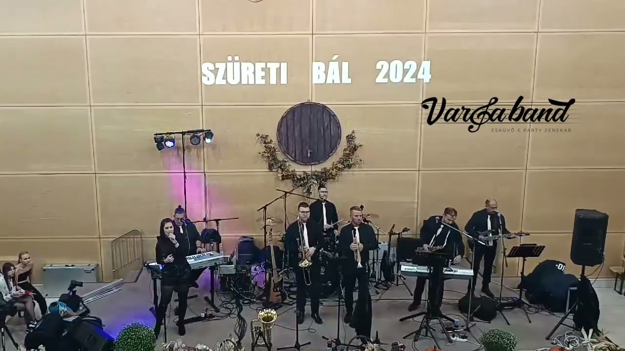 Varga band- Alsónémedi Szüreti Bál 2024 Részlet 1. (telefonos felvétel)