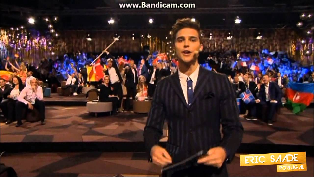 Eric Saade at Eurovision 2013 (All appearances)