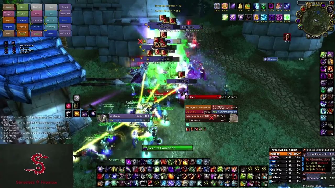 TBCC Warlock: Hyjal Summit raid | Firemaw, Senseless