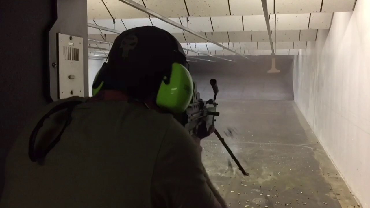 200 belt dump out of a SAW from a old crusty machine gunner.