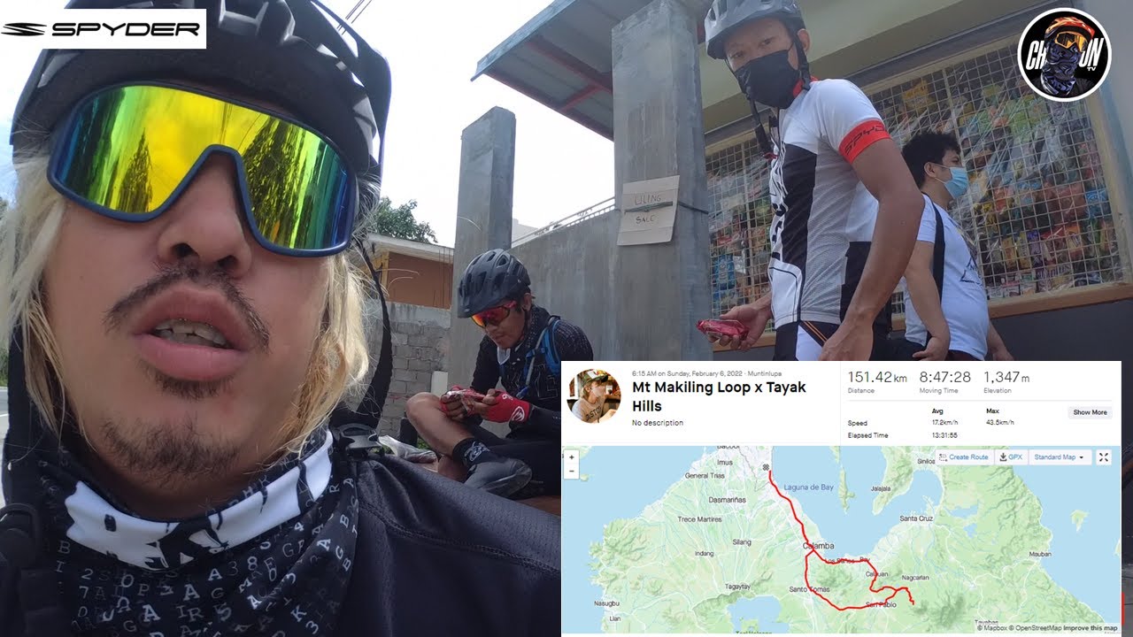Gusto mo ba mag 150 KM ride?- Mt Makiling Loop at Tayak Hills