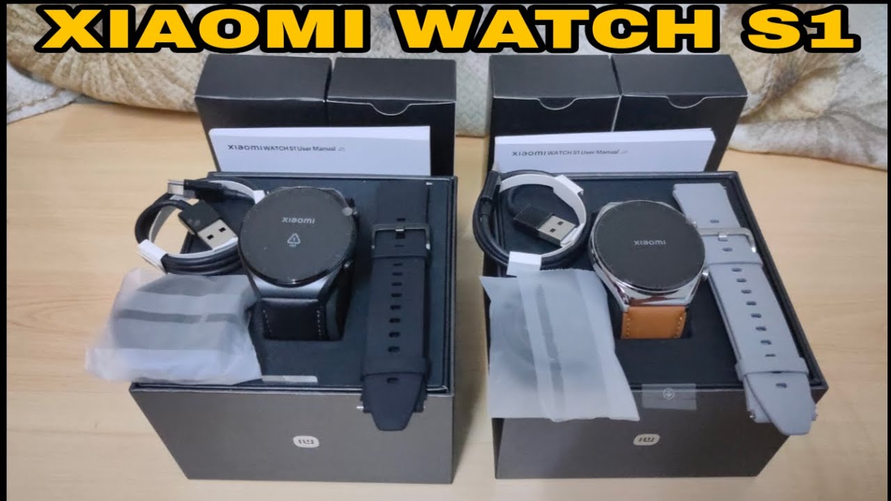 XIAOMI WATCH S1 UNBOXING