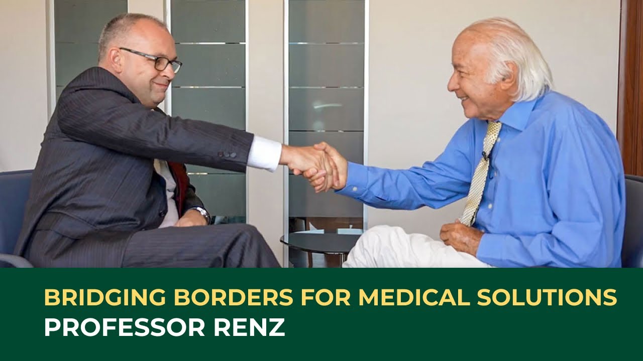 The German branch of the Biotherapy International. Professor Renz visits Israel