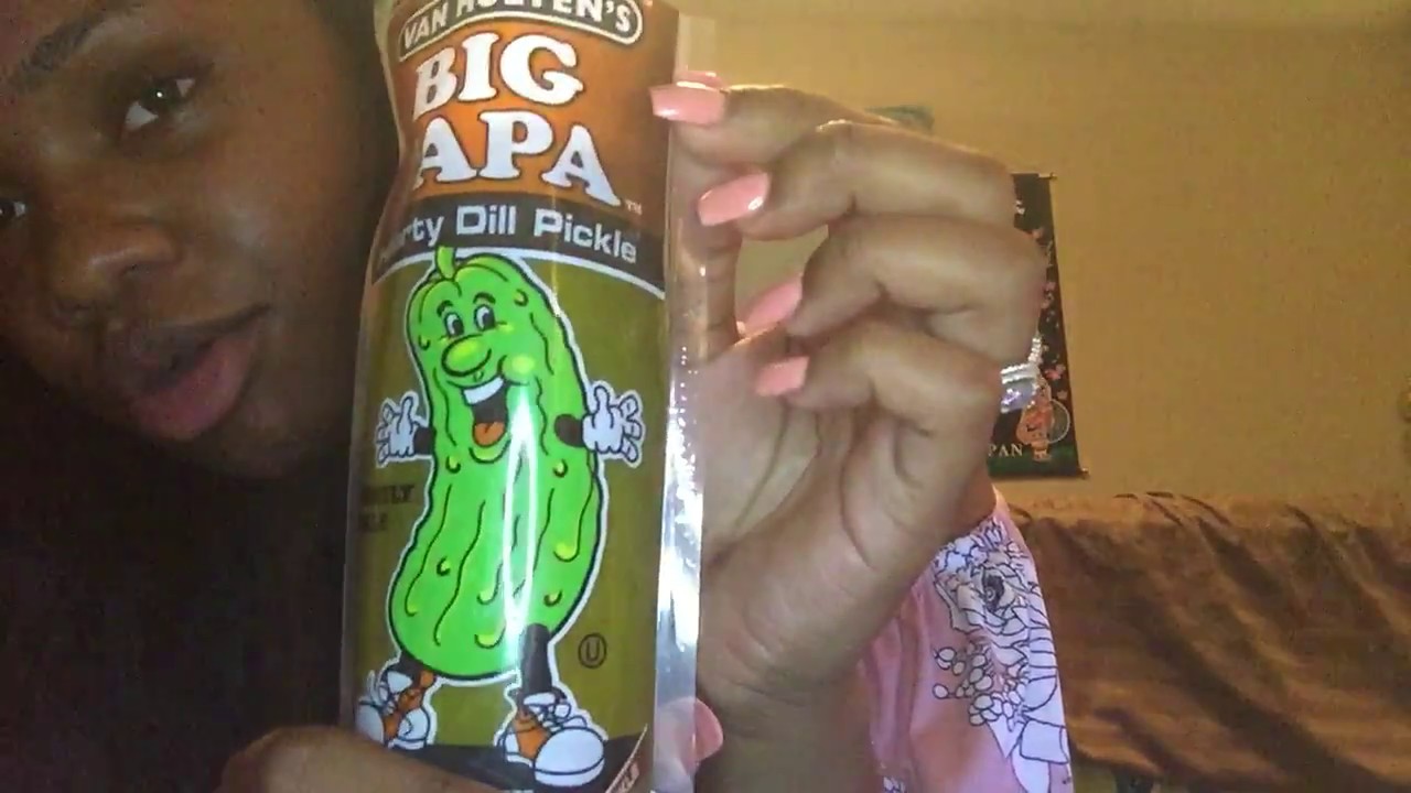 Asmr juicy juicy pickle eating fail
