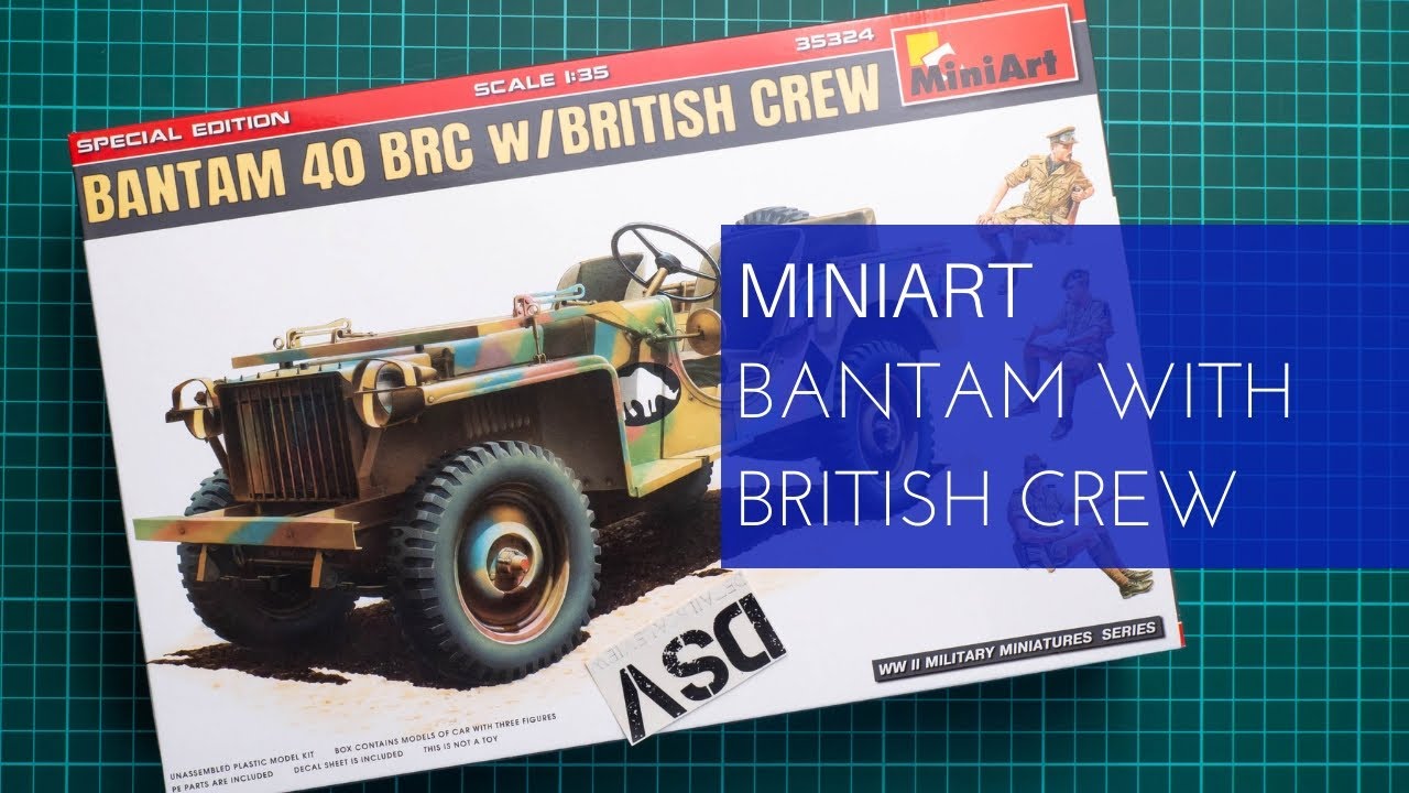 Miniart 1/35 BANTAM with British Crew (35324) Review