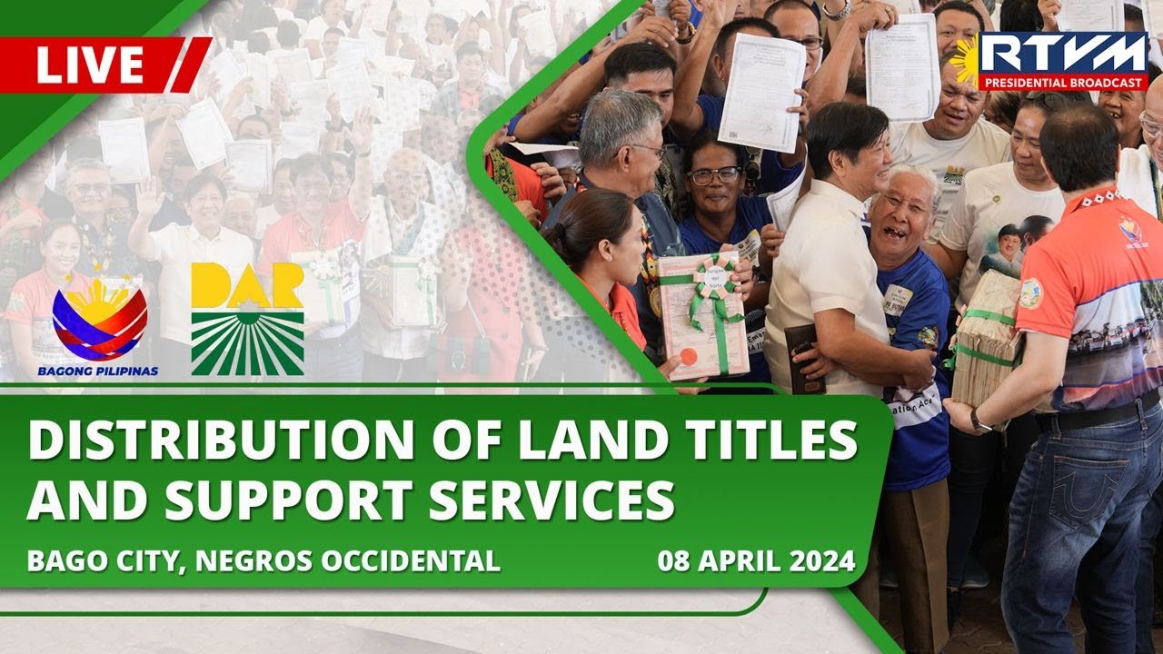 Distribution of Land Titles and Turnover of Support Services 4/08/2024