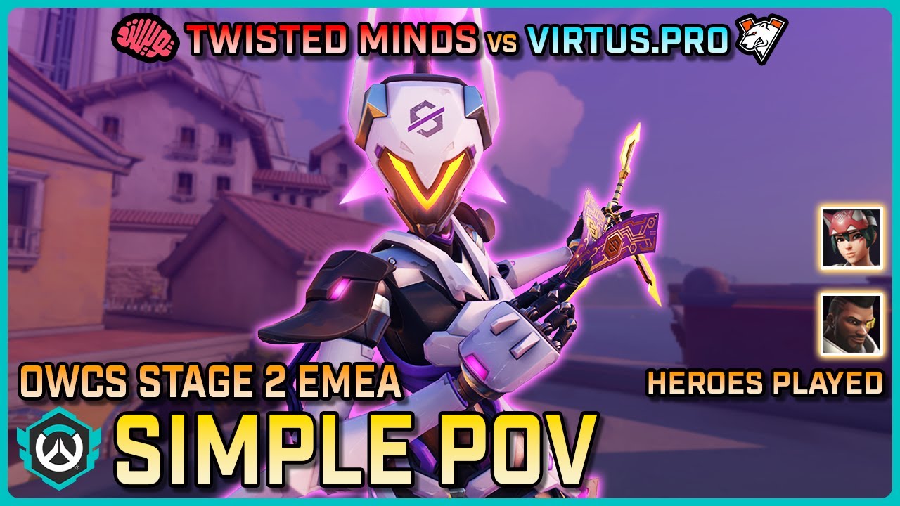 [ Simple ] Twisted Minds vs Virtus.Pro | Playoffs | OWCS EMEA Stage 2
