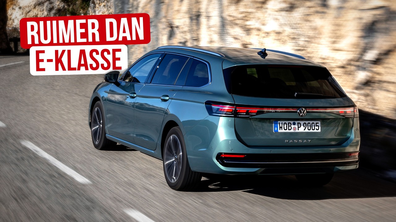 Kom uit je SUV! Want de nieuwe Volkswagen Passat is heerlijk