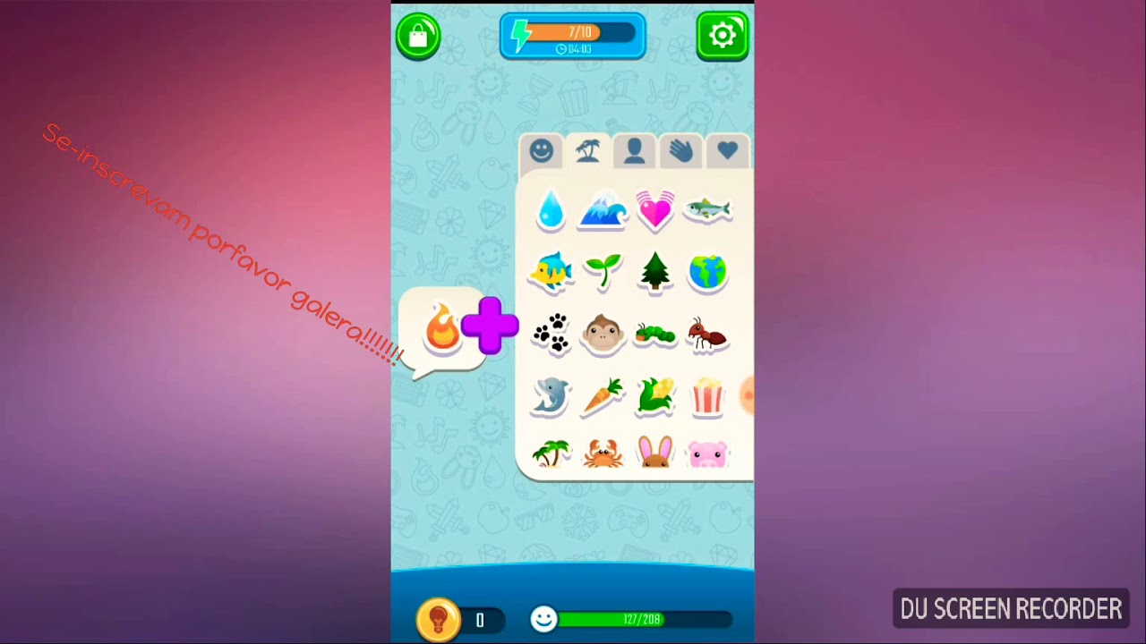 Match the emoji-Fazendo mas De 10 Emojis Para vcs!!!😉😉