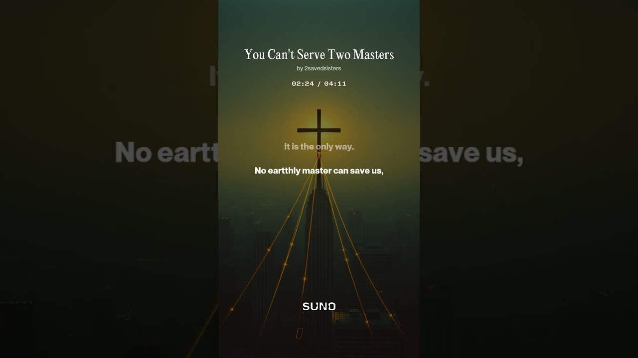 You Can't Serve Two Masters